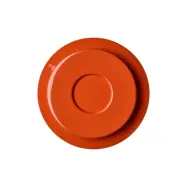 Pholc - Lille 18 vägglampa, orange, aluminium, Ø 18 cm