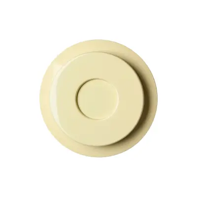 Pholc - Lille 18 vägglampa, vanilj, aluminium, Ø 18 cm