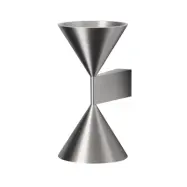 Pholc - Vägglampa Apollo 24, aluminiumfärgad, upp/ner, 24 cm, GU10