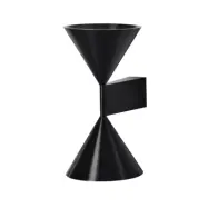 Pholc - Vägglampa Apollo 24, svart, upp/ner, 24 cm, GU10