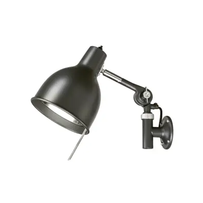 PJ71 Vägglampa, Matt svart (Fast montage)