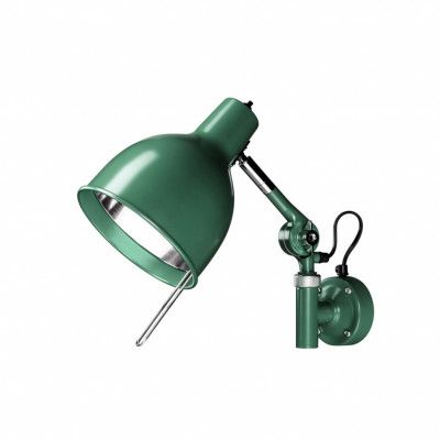 PJ71 Vägglampa, tallgrön (Fast montage)