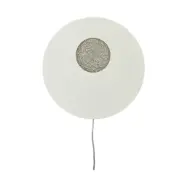 PLANET vägglampa vit/silver