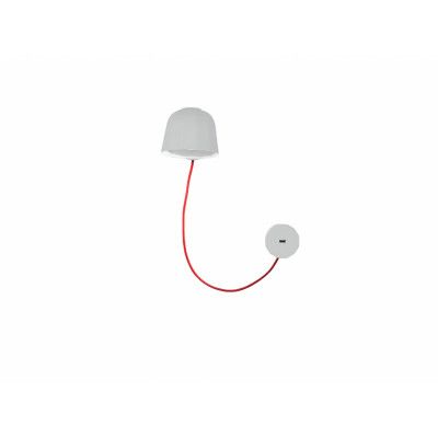 Prandina - Novia W1 Vägglampa USB Matt White