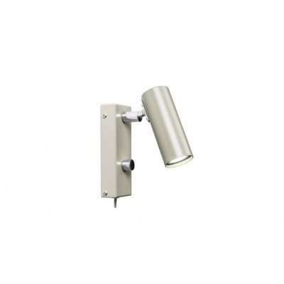 Puck vägglampa, varmgrå