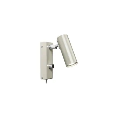 Puck vägglampa, varmgrå