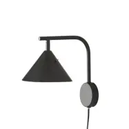 Rain vägglampa, svart