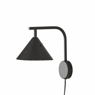 Rain vägglampa, svart