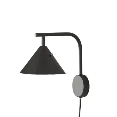 Rain vägglampa, svart