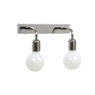 Regal vägglampa 2 IP44 krom E27