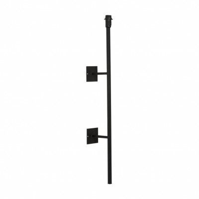 Rod vägglampa, Svart 108cm