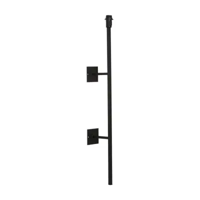 Rod vägglampa, Svart 108cm