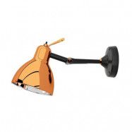 Rotaliana - Luxy Glam H0 Vägglampa/Plafond Black/Copper Semi Transparent