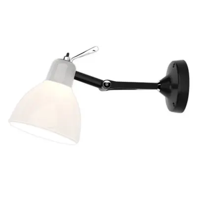 Rotaliana - Luxy H0 Glam vägglampa svart/vit, glas