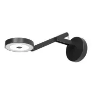 Rotaliana - String W0 Vägglampa DTW Matt Black/Silver