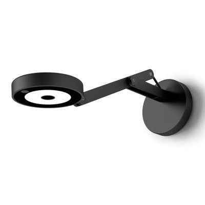 Rotaliana - String W0 Vägglampa Svart/Svart Elastisk