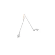 Rotaliana - String W1 Vägglampa DTW Matt White/Orange