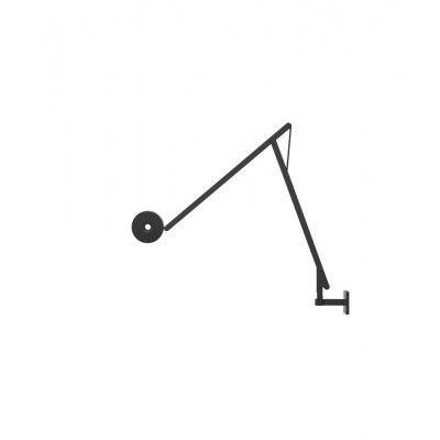 Rotaliana - String W1 Vägglampa Svart/Svart