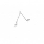 Rotaliana - String W2 Mini Vägglampa DTW Matt White/Silver