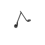 Rotaliana - String W2 Mini Vägglampa TW Matt Black/Silver