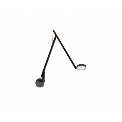 Rotaliana - String W2 Vägglampa DTW Matt Black/Orange