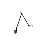 Rotaliana - String W2 Vägglampa DTW Matt Black/Silver