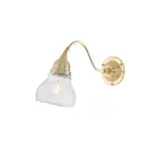 Runeberg Vägglampa, mässing