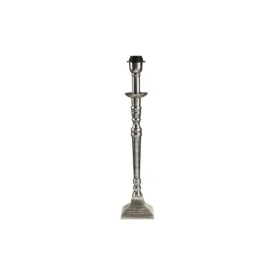 Salong lampfot, antiksilver 53cm
