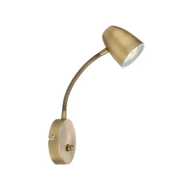 Sandnes vägglampa, antik 22cm