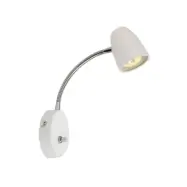 SANDNES vägglampa, vit