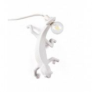 SELETTI - Chameleon Right-Going Down Vägglampa Vit