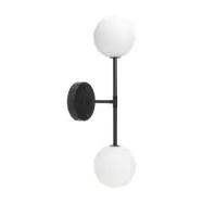 Sigma D vägglampa, Svart/Opal 49cm