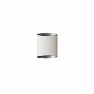 Sinne Vägglampa fast inst vitstruktur/silver LED