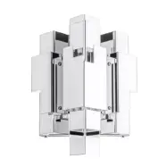 Skyline Vägglampa Fast montage, Rostfritt stål