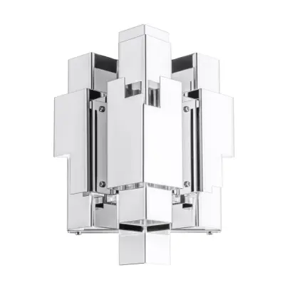 Skyline Vägglampa Fast montage, Rostfritt stål