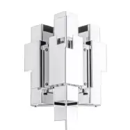 Skyline Vägglampa m. kabel, Rostfritt stål