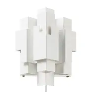 Skyline Vägglampa m. kabel, Vit