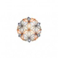 Slamp - La Vie Mini Plafond/Vägglampa Amber