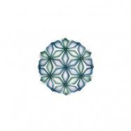 Slamp - La Vie Mini Plafond/Vägglampa Blue