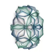 Slamp - La Vie Mini Plafond/Vägglampa Blue