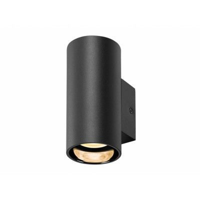 SLV - Asto Tube Vägglampa Black