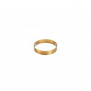 SLV - Cyft Decorative Ring Brass