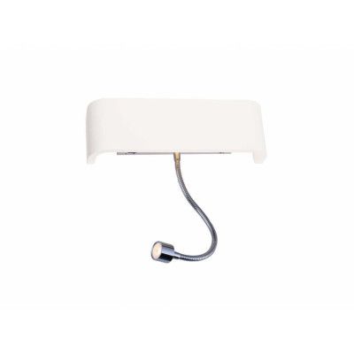 SLV - Mana Spot Vägglampa DTW W30,9xH9,5XD7,4 White/Chrome