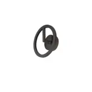 SLV - Q-Ring Vägglampa 3000K IP65 Black
