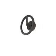 Q-Ring Vägglampa w/Sensor 3000K IP54 Black - SLV - Terrass - Aluminium - Med en ljuskälla
