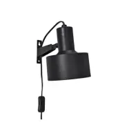 Solo vägglampa, Matt svart 23cm