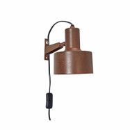 Solo vägglampa, Rost 23cm