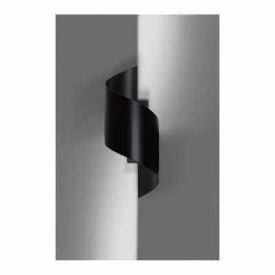 SPINER 2 Vägglampa, Svart