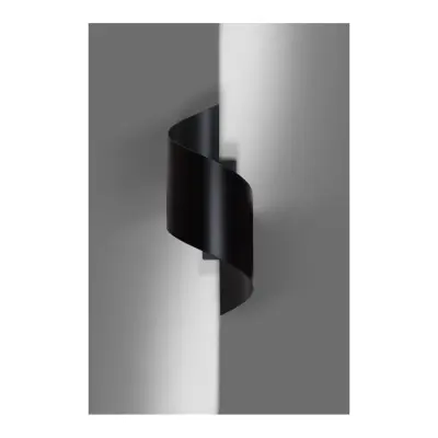 SPINER 2 Vägglampa, Svart