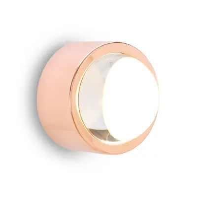 Spot Surface Round vägglampa, koppar